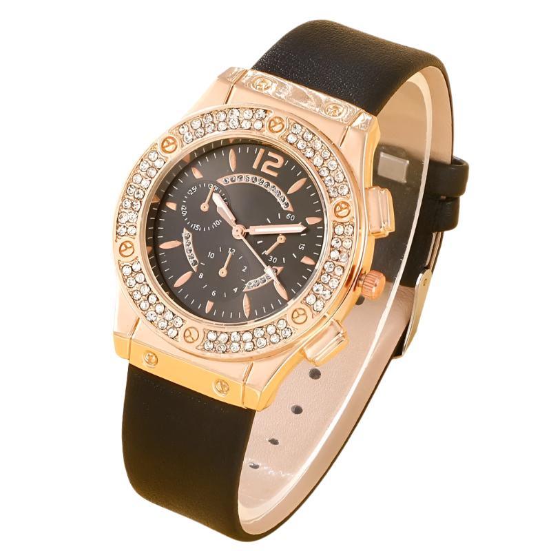 Koreanische Designeruhr mit Diamanten