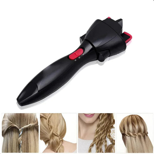 Automatischer elektrischer USB-Haarflechter, Styling-Roller zum Flechten