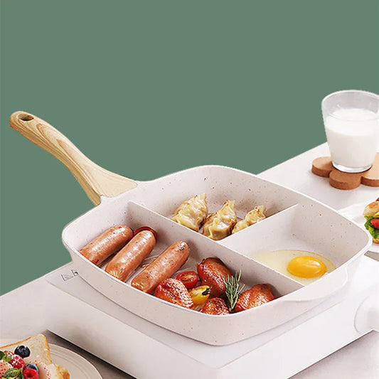 3-in-1 Multifunktionale Antihaft-Bratpfanne