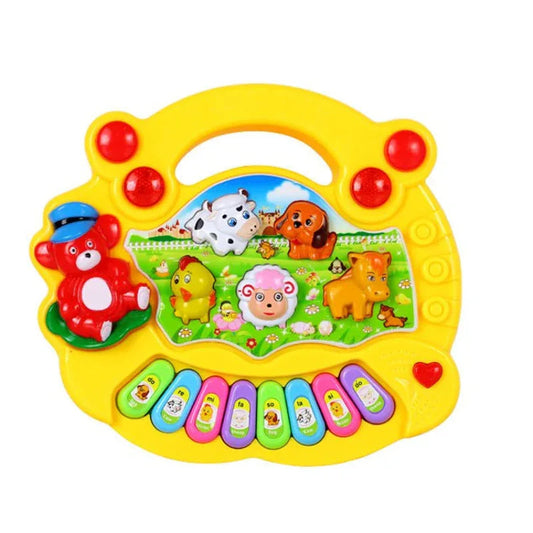 Bauernhof Tier Keyboard Musikinstrument Kind Baby Lernspielzeug