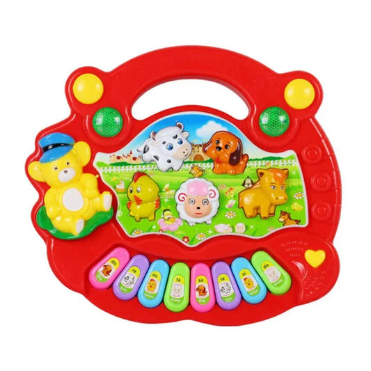 Bauernhof Tier Keyboard Musikinstrument Kind Baby Lernspielzeug
