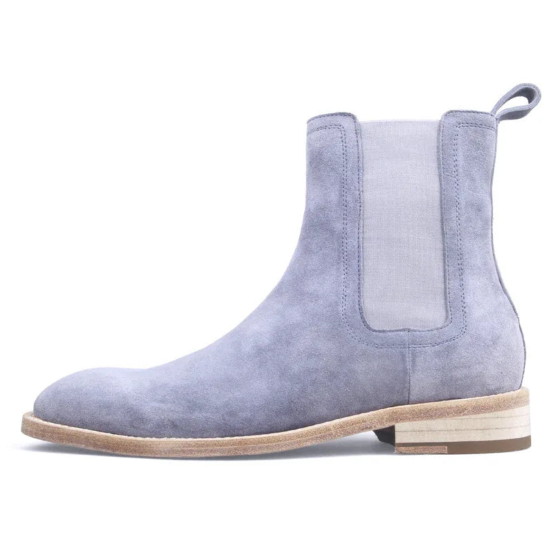 Handgemachte Stiefel Herren Echtleder Retro Schuhe