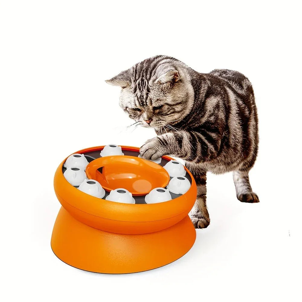Interaktives Puzzle für Katzen, Futterspender-Spielzeug für Haustiere