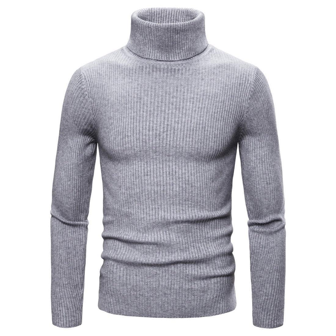 Gestrickte weiche Schildkrötenpullover