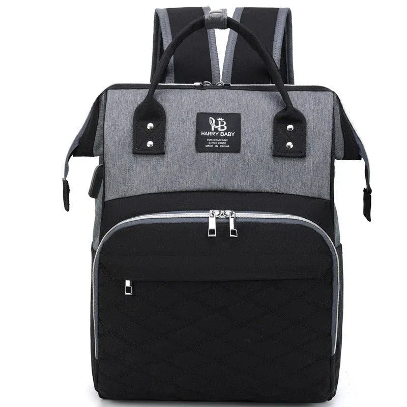 Große Kapazität USB Wiederaufladbare Oxford-Stoff Wickeltasche