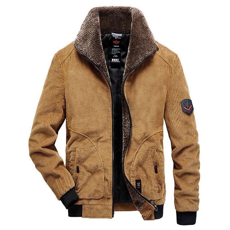 Winterjacke für Herren aus Cord