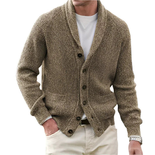 Sudadera de Algodón y Mezcla para Hombre de Corte Holgado con Botones