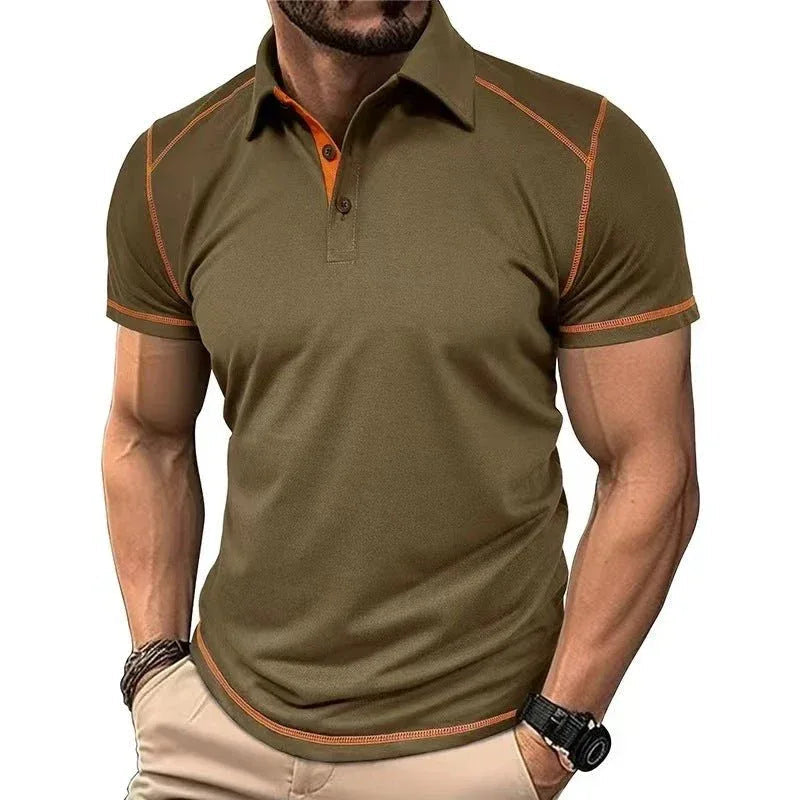 Elegantes Herren-Poloshirt mit kurzen Ärmeln