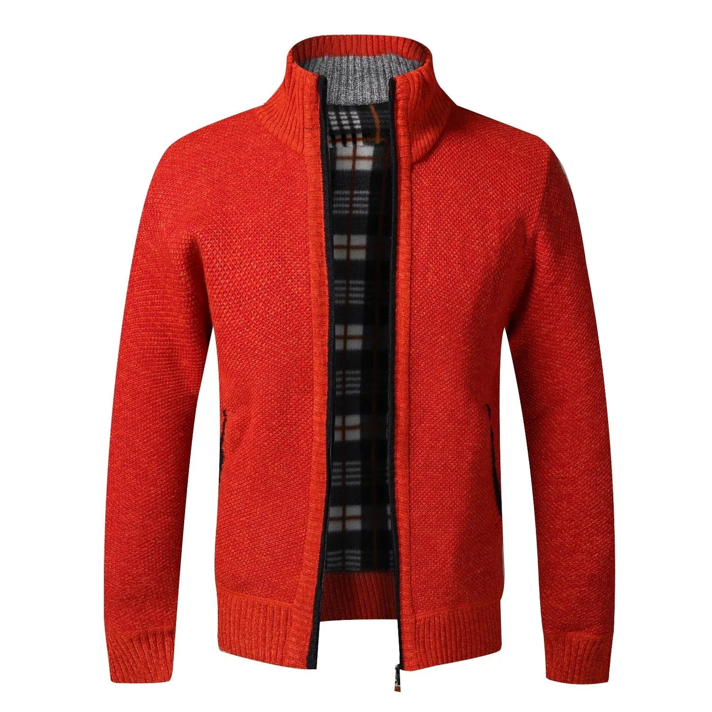 Men's Fleece Cardigan Sweater