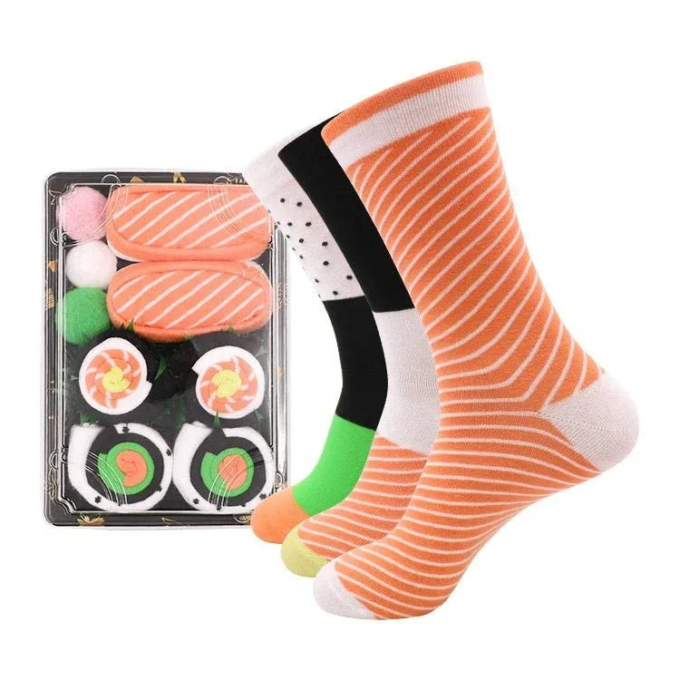Lustige kreative Sushi-Baumwollsocken