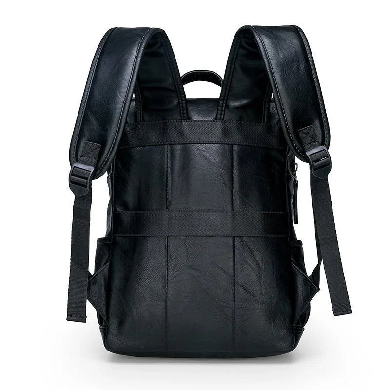 Herren Leder Freizeit-Reiserucksack
