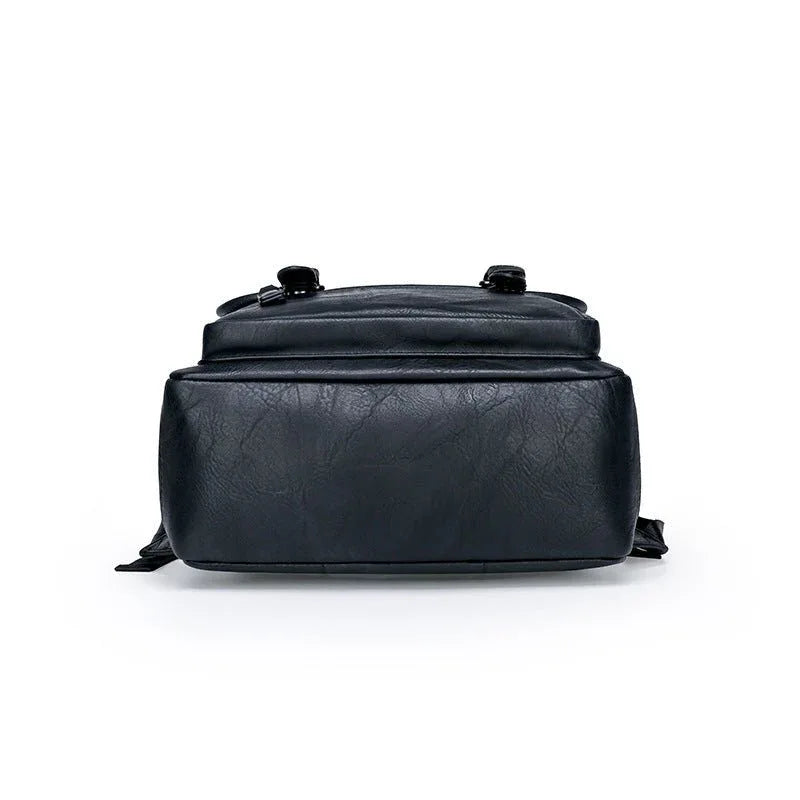 Herren Leder Freizeit-Reiserucksack