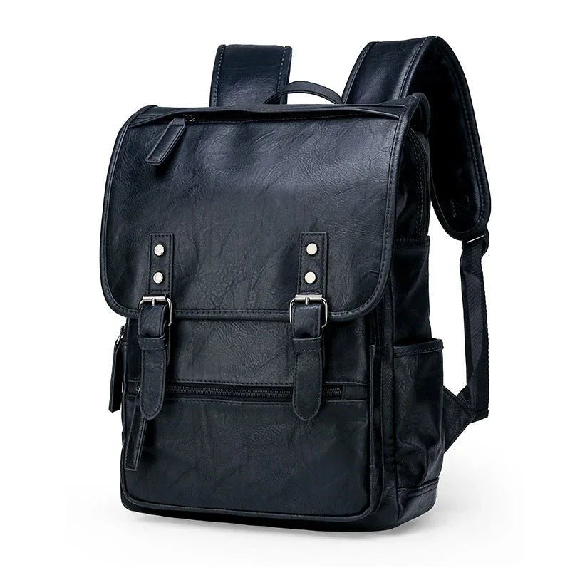 Herren Leder Freizeit-Reiserucksack