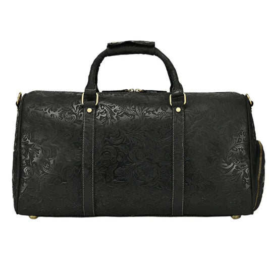 Herren Leder Vintage Reisetasche Wochenende