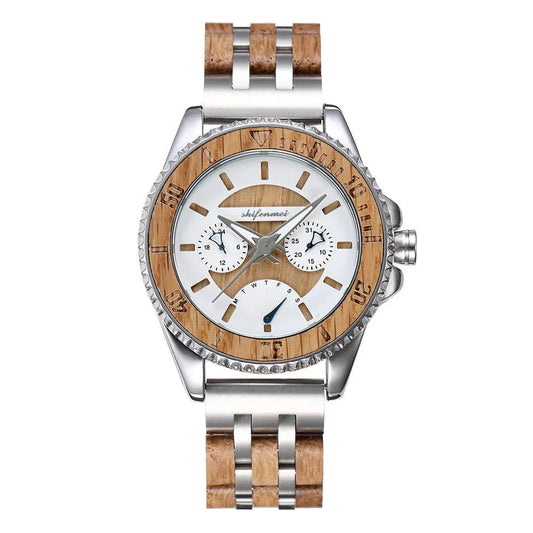 Herren Sport Automatikuhr aus Holz