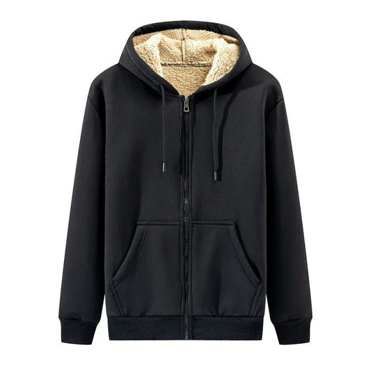 Herren-Kapuzenpullover aus warmem Polyester