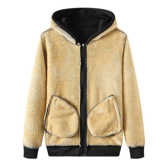 Herren-Kapuzenpullover aus warmem Polyester