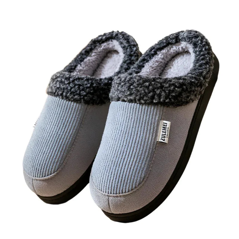 Men's Winter Home Indoor Cotton Slippers