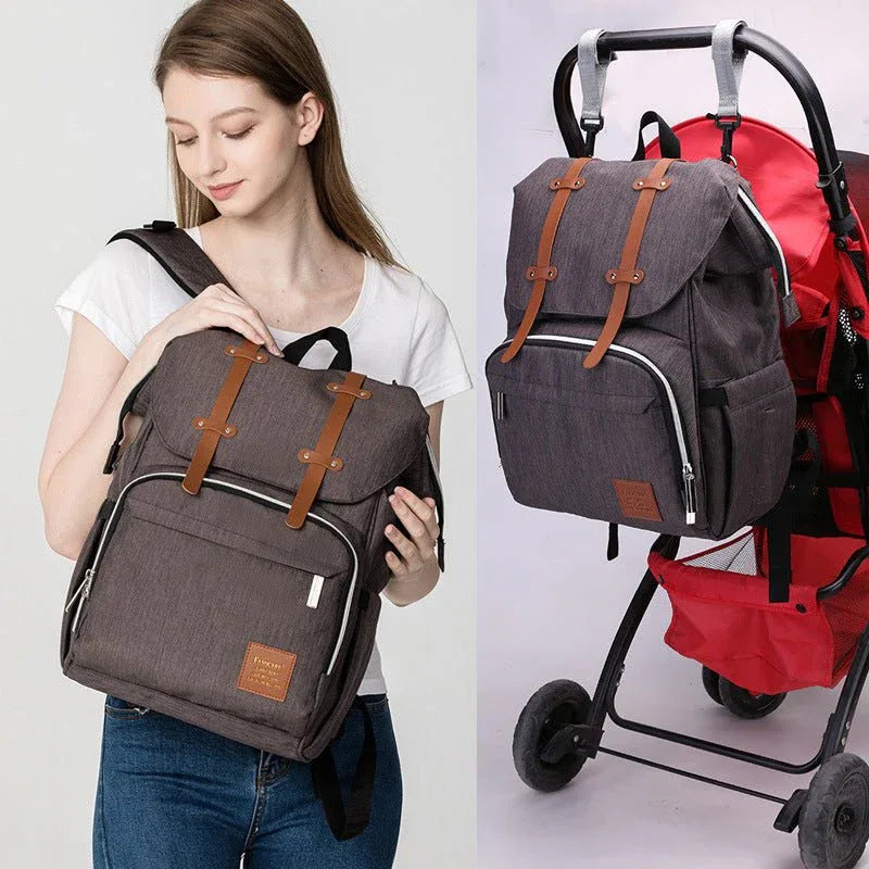 Multifunktionale Babywickeltaschen für Eltern mit großer Kapazität