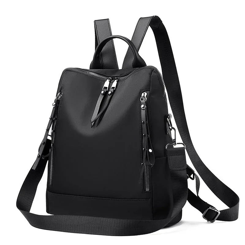 Oxford Stoff Rucksack für Damen mit abnehmbarem Schultergurt