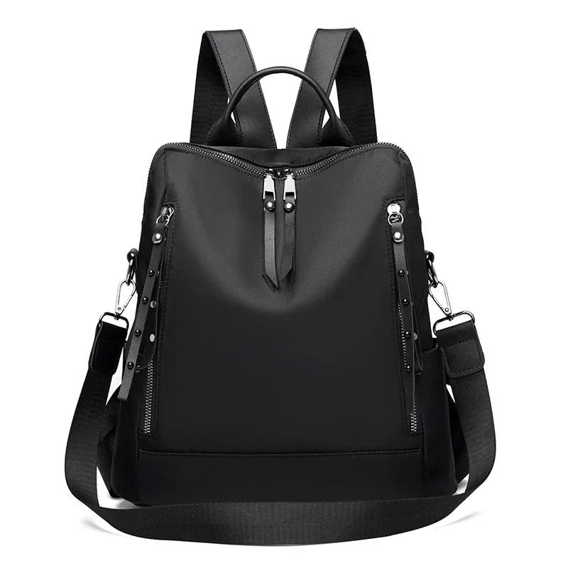 Oxford Stoff Rucksack für Damen mit abnehmbarem Schultergurt