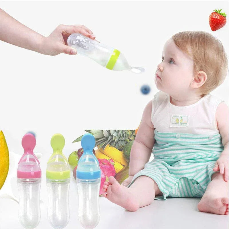 Sichere Baby- und Kleinkind-Fütterflasche