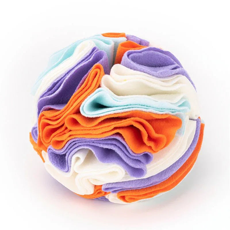 Snuffle Ball Interactive Mental Stimulating Puzzle For Stress Relief Dog Toys