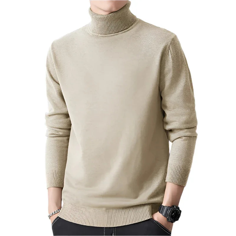 Turtleneck Sweater Men's Undershirt Autumn And Winter Inner Wear