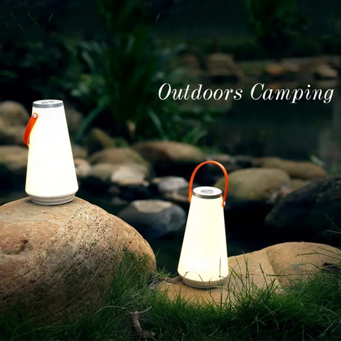 USB Wiederaufladbare Retro Vintage Tisch-Nachtlampe