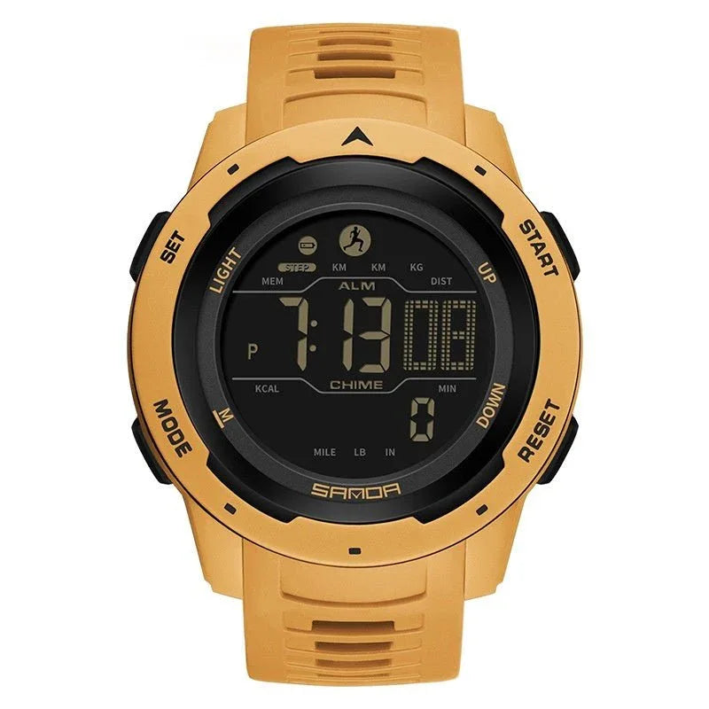 Wasserdichte, stoßfeste multifunktionale Unisex-Smartwatch