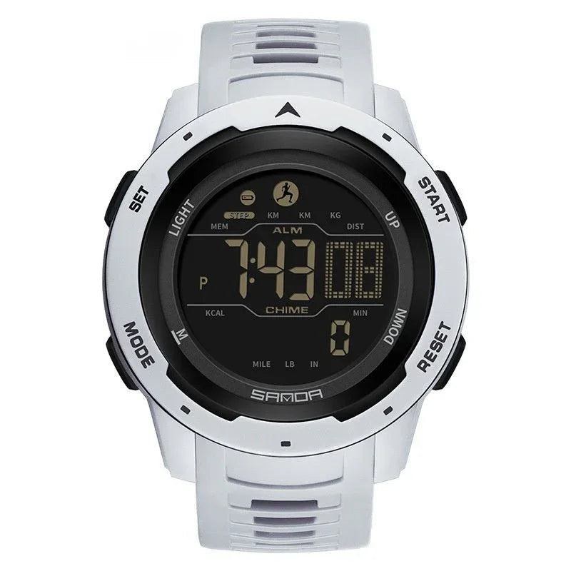 Wasserdichte, stoßfeste multifunktionale Unisex-Smartwatch