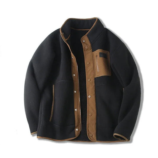 Winter Herbst Dicke Fleecejacke für Herren
