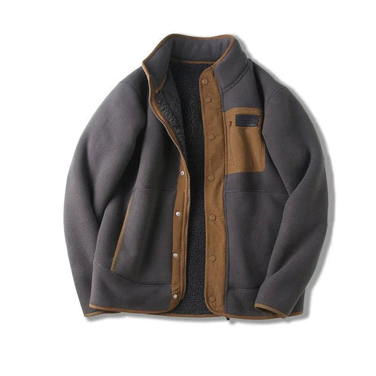 Winter Herbst Dicke Fleecejacke für Herren