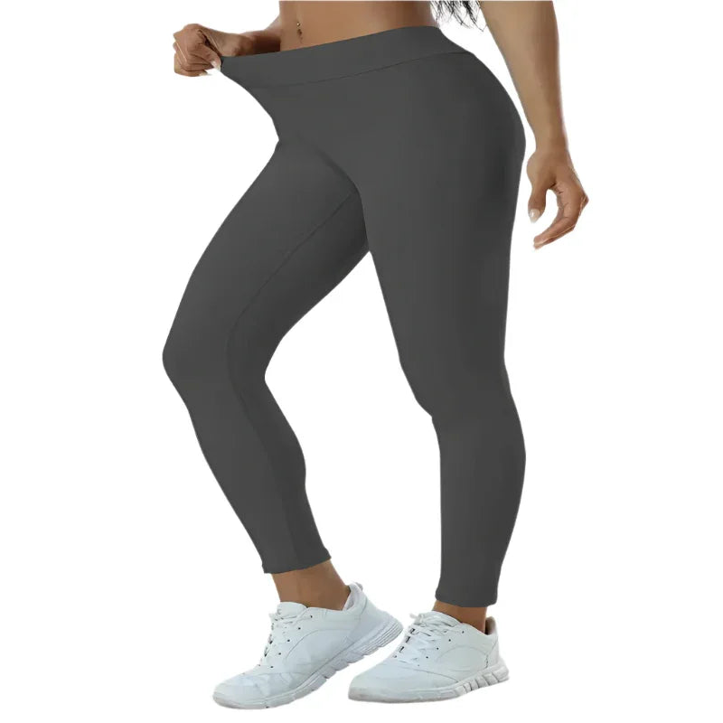 Damen Yoga-Hose mit hoher Taille, Po-Lift, hochelastische enge Fitness-Leggings
